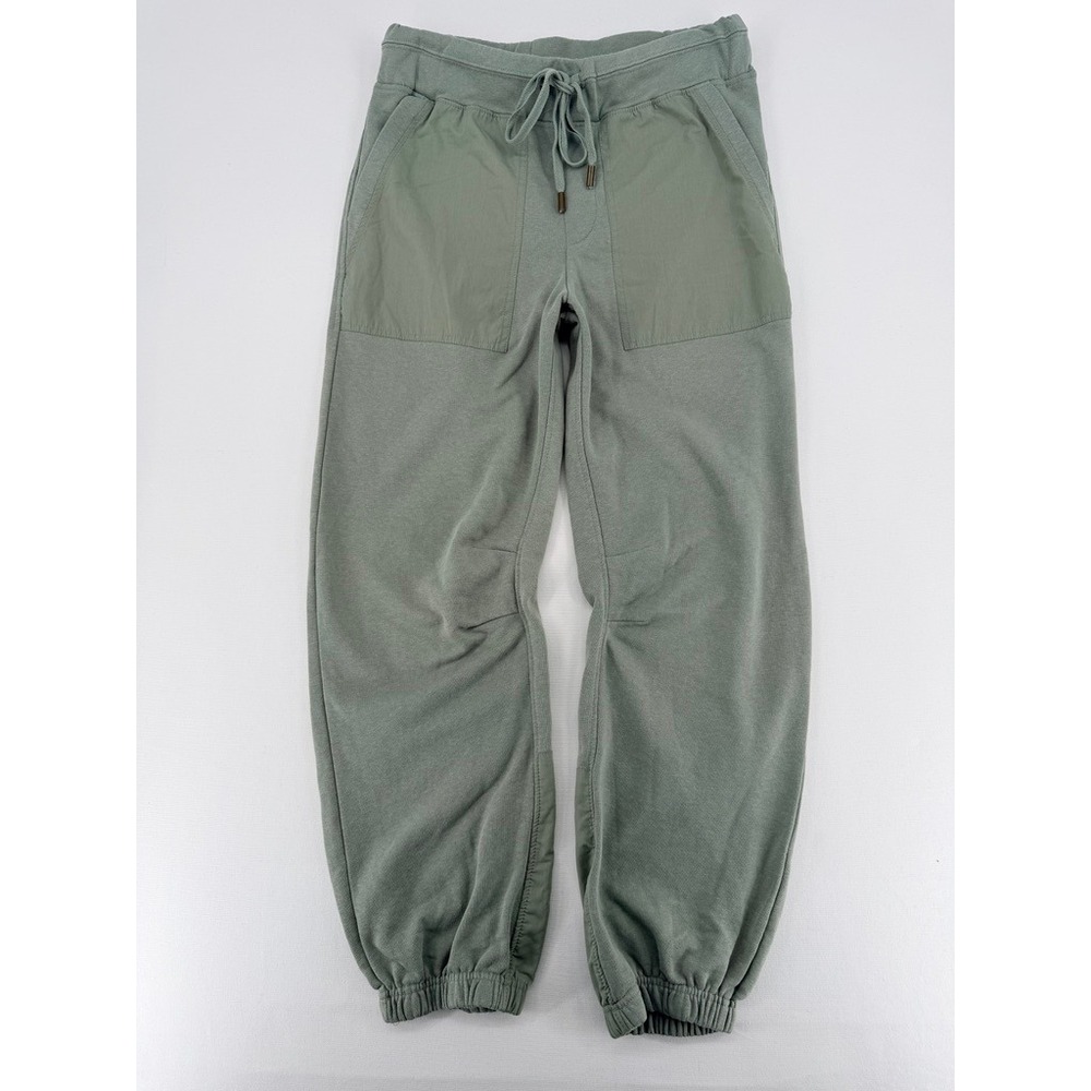 Sage Green Joggers Women Medium Drawstring Lounge Sweatpants Bearpaw - Picture 14 of 16